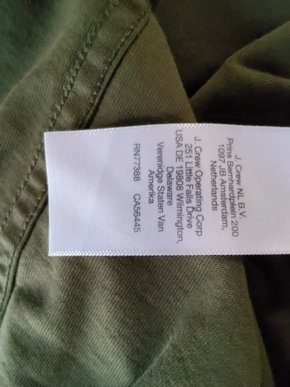 Madewell Olive Green Puff Sleeve Blouse